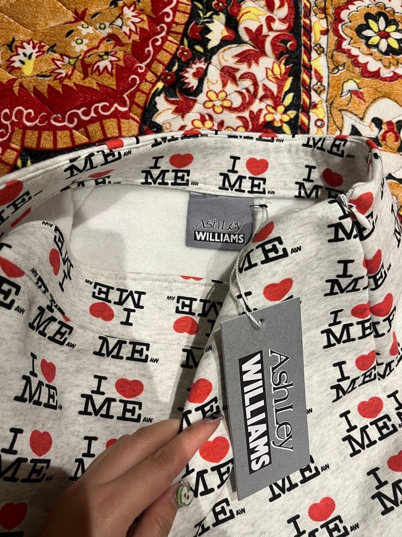 ASHLEY WILLIAMS I HEART ME ミニスカートGray