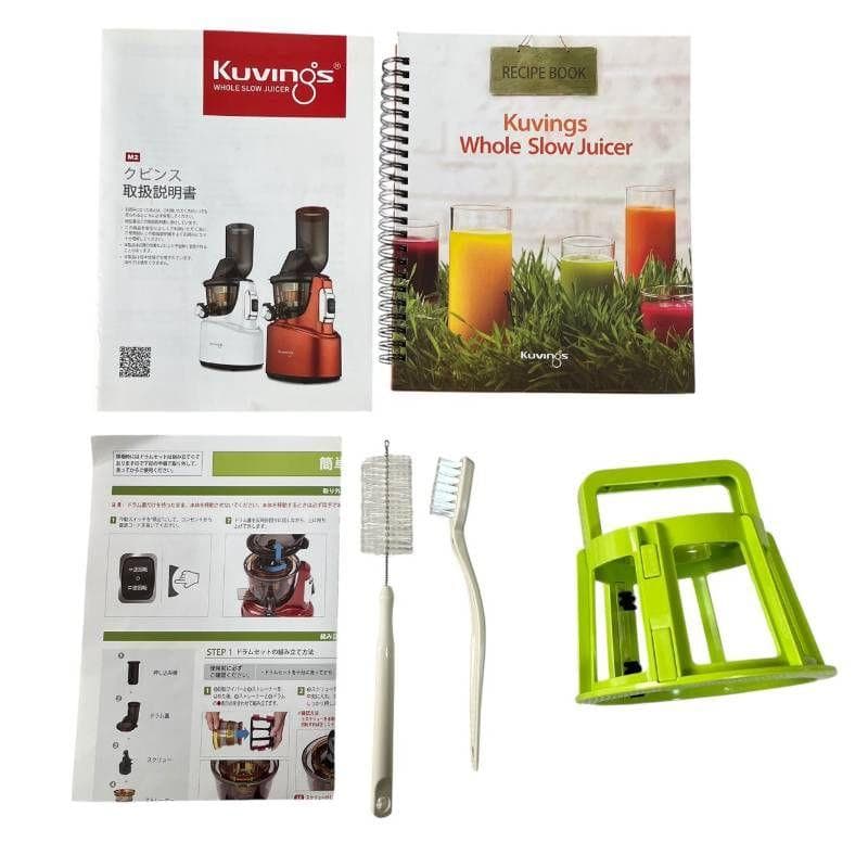 0205 Kuvings クビンス スロージューサー JSG-30 レッド