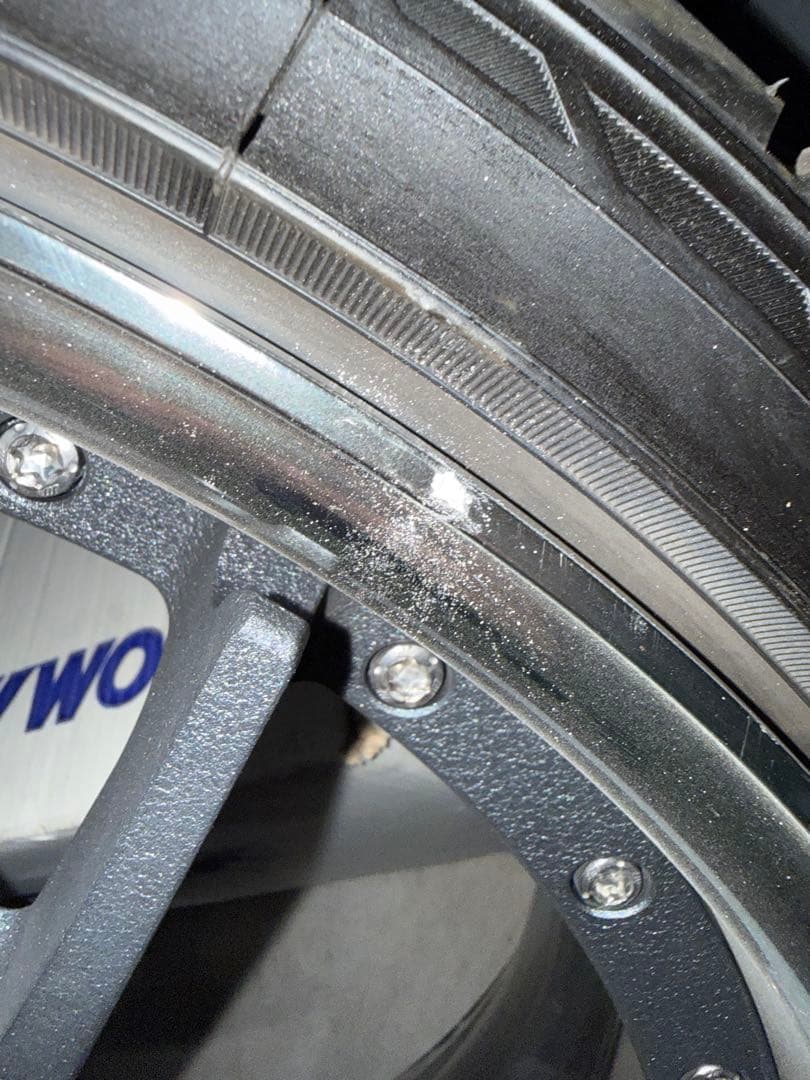 こっこ　21インチ ワークcvx フルリバースリム　カスタムディスク