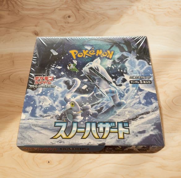 ポケモンカード　スノーハザード　box シュリンク付き
