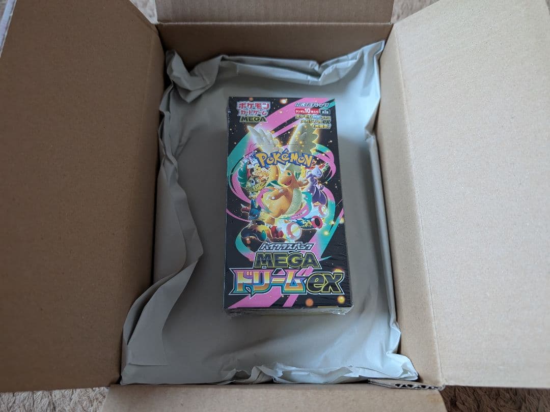 【シュリンク付き】ポケモンカードMEGA ハイクラスパックドリームex　1BOX