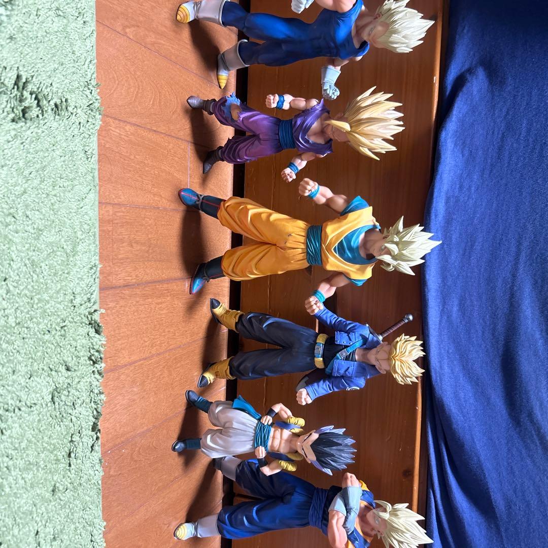 ドラゴンボールフィギュア 悟空 悟飯 ベジータ トランクス ゴテンクス ベジット