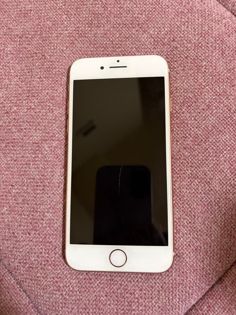 【匿名発送】iPhone8 64GB ローズゴールド 画面傷あり