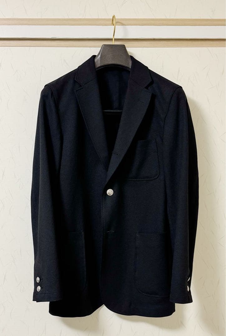 BEAMS + ホップサック 3B コンフォートブレザー「BLK/S/美品」