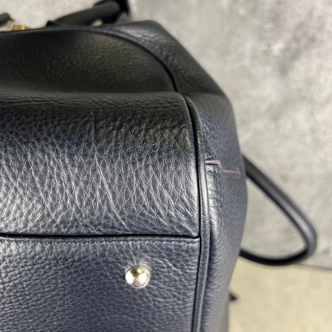 ペッレモルビダ メイデンボヤージュ ネイビー ボストンバッグ