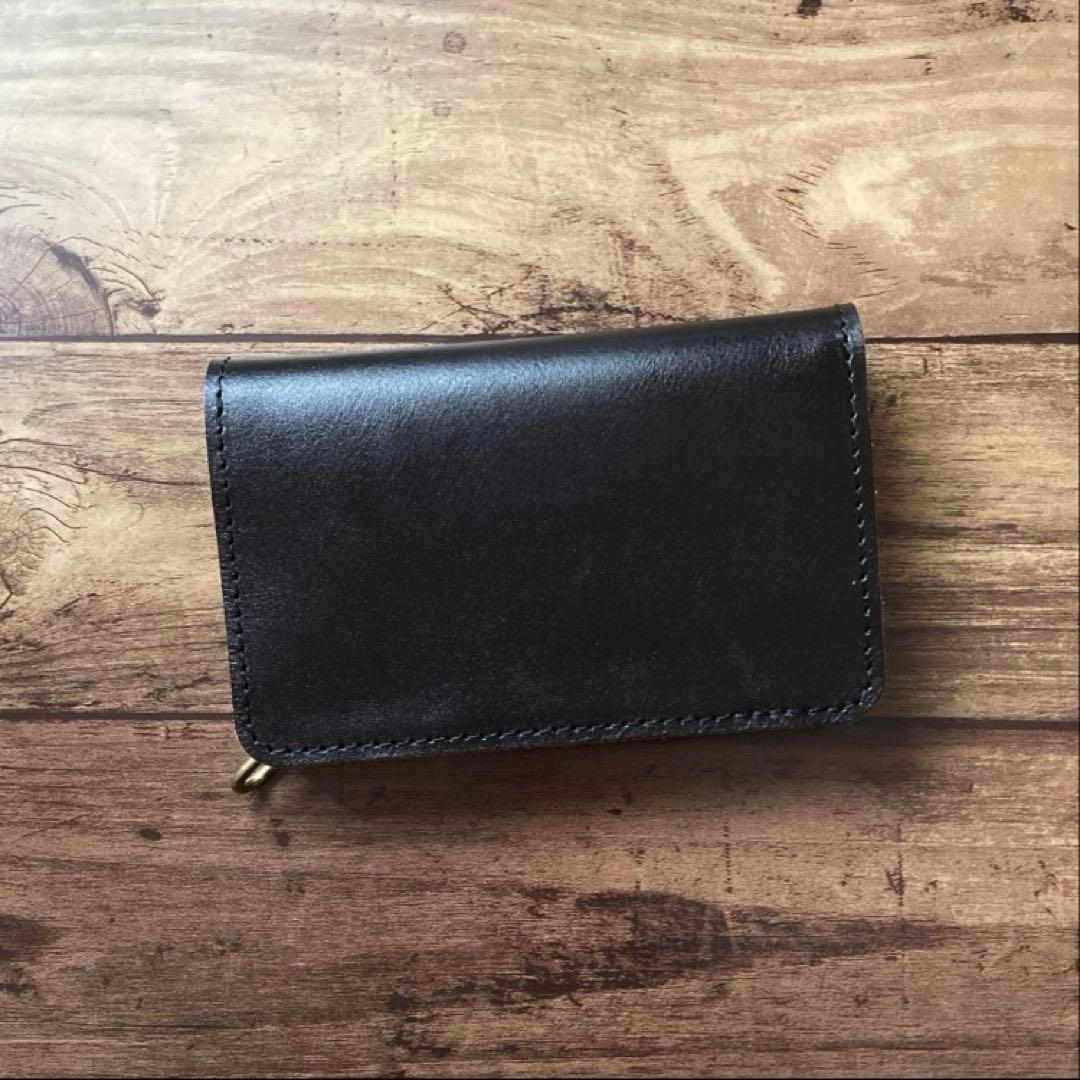 【マリアーティ✨】ミドルトラッカーウォレット 3層【お札を折らずに収納】