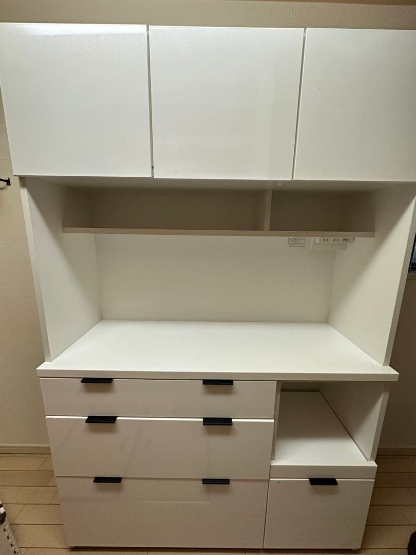 カップボード　エトナ　120 ホワイト