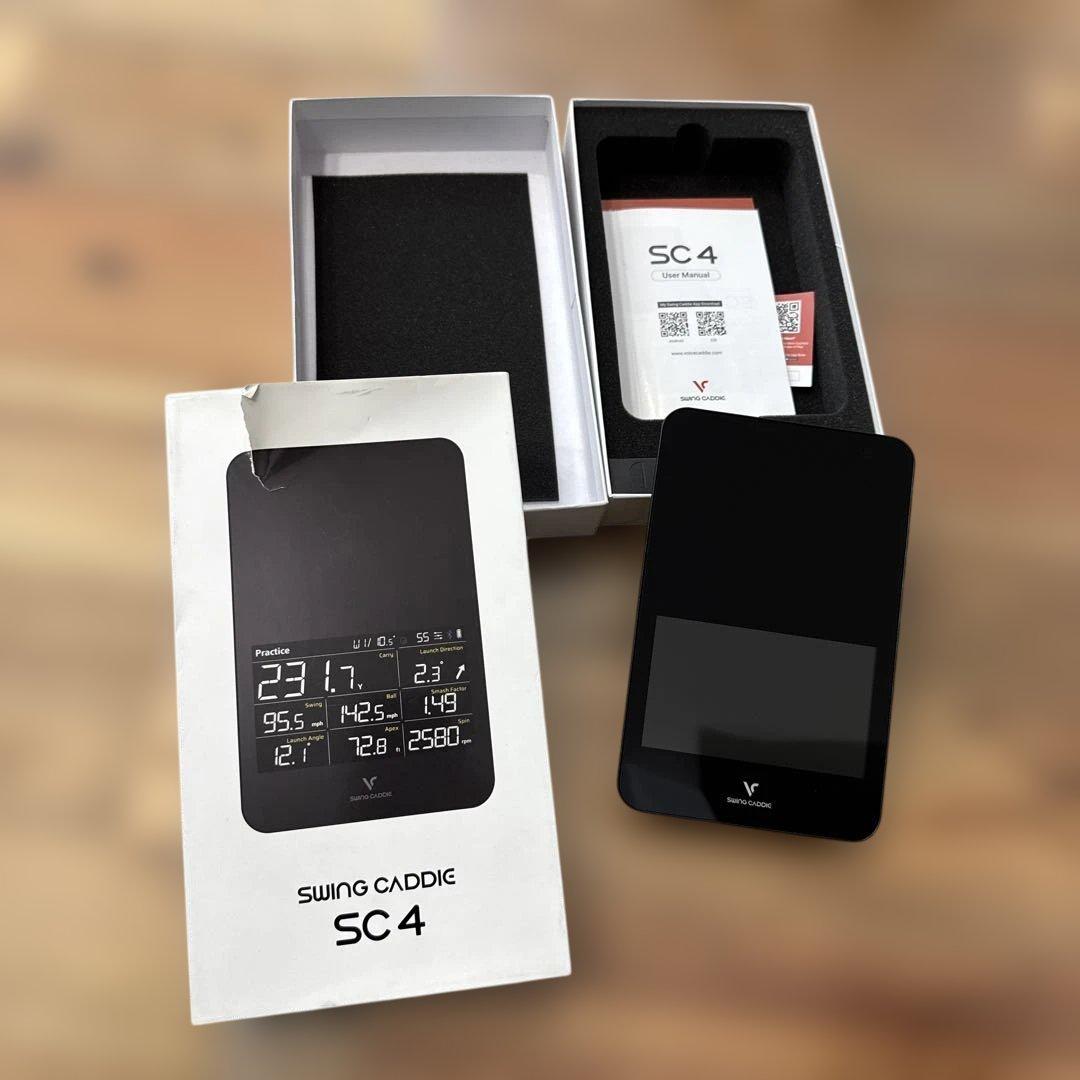 【美品】SWING CADDIE SC4 ゴルフ用弾道測定器