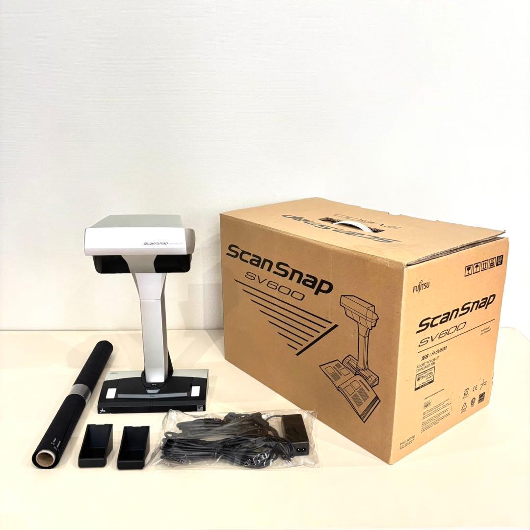 【ほぼ未使用】ScanSnap SV600 A3対応 置くだけスキャン 箱付