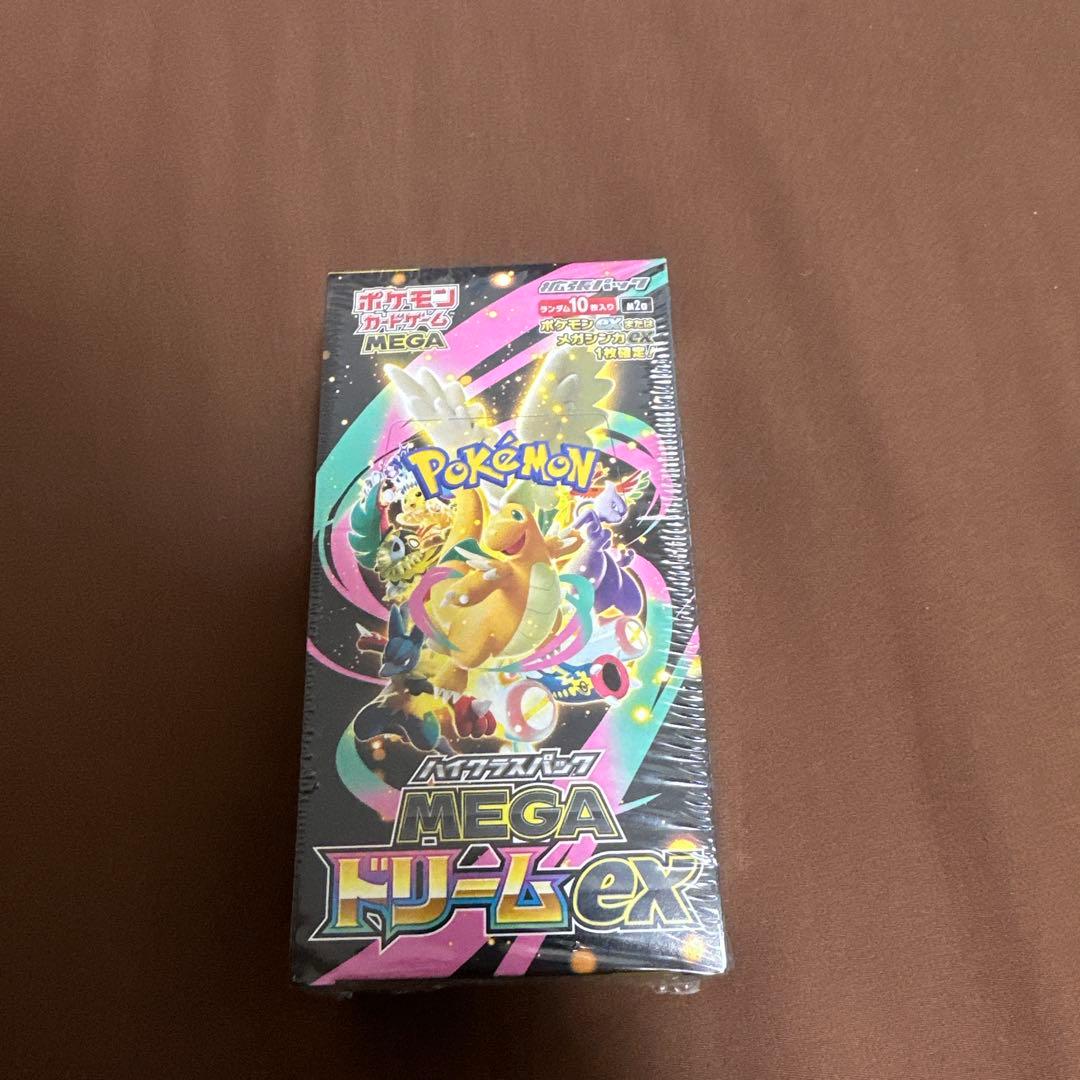 ポケモンカード MEGAドリームex 未開封box シュリンク付き