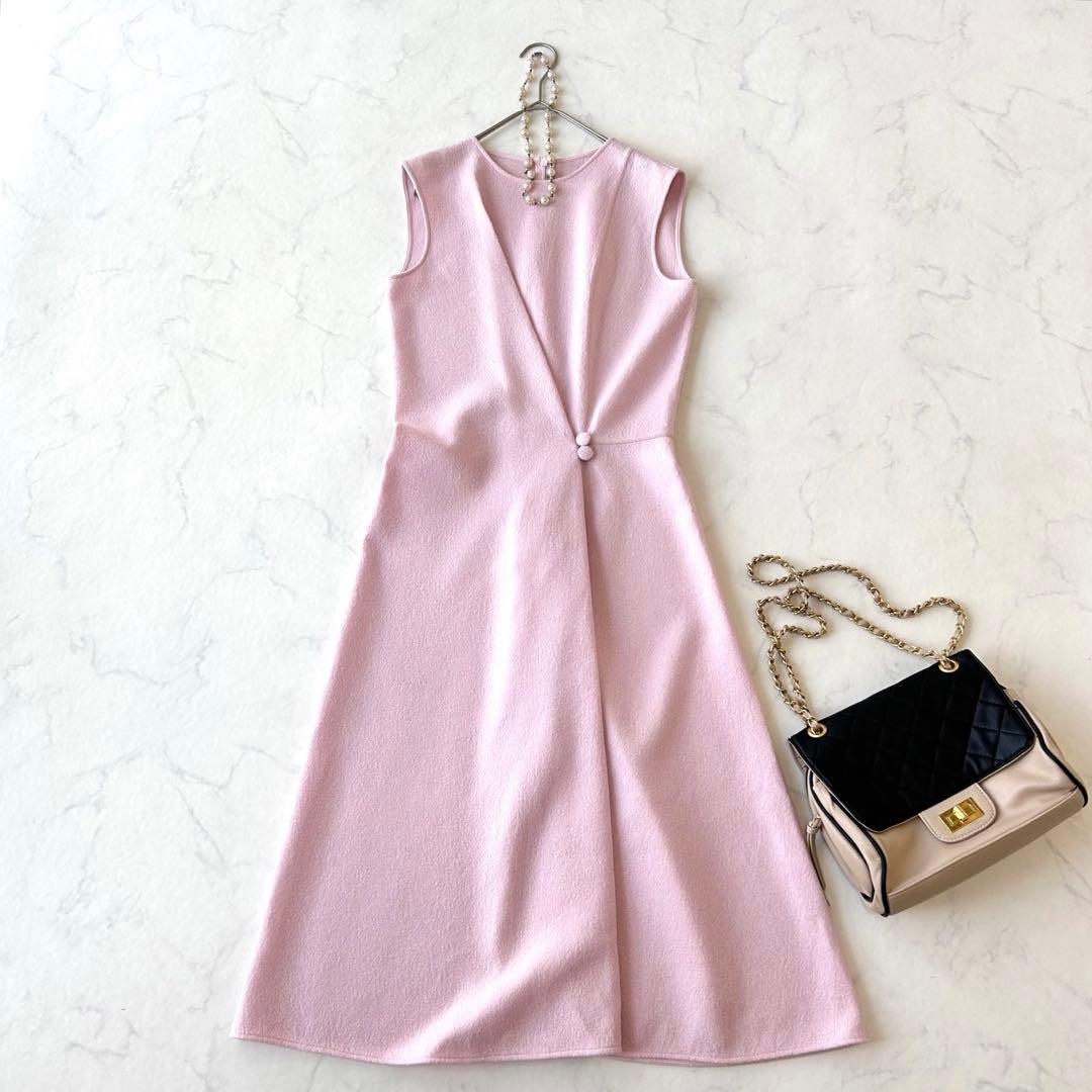 極美品 ERMANNO SCERVINOエルマンノシェルヴィーノワンピース 44