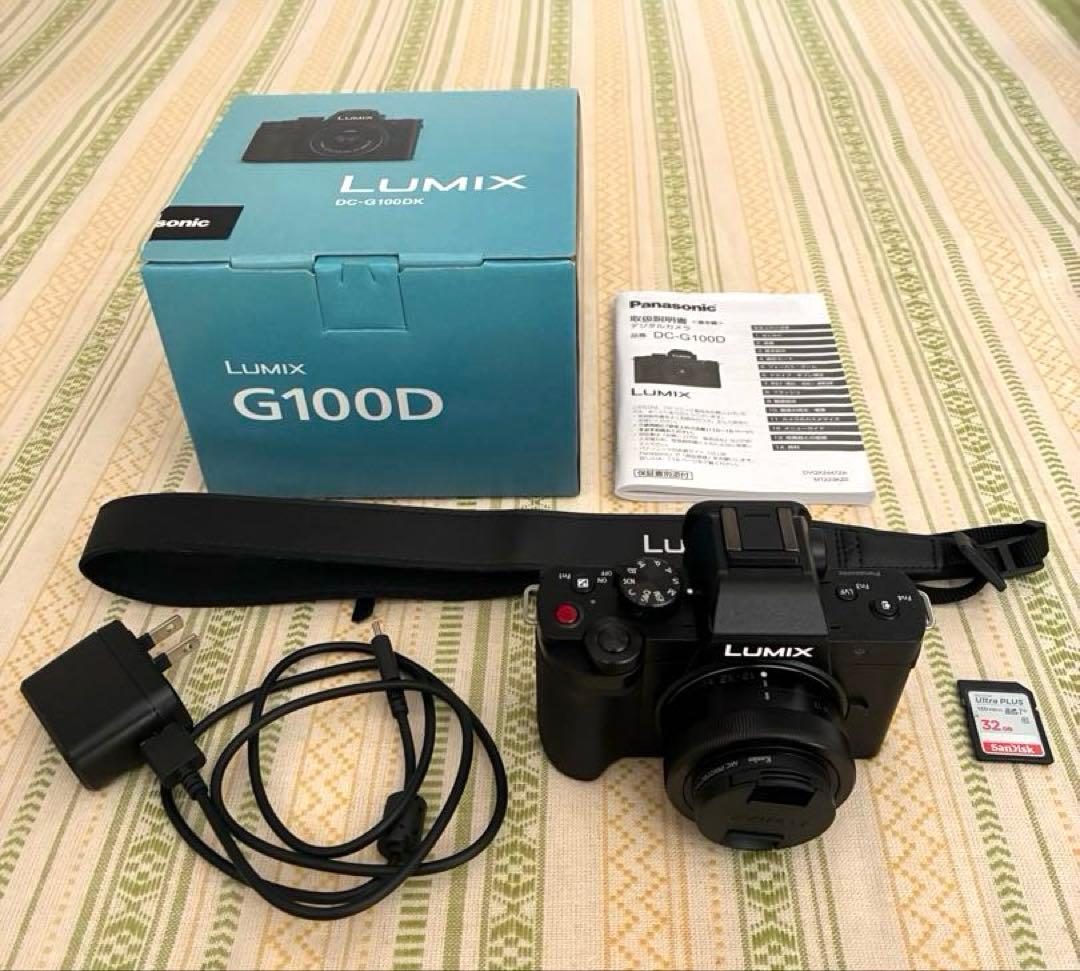 LUMIX DC-G100DK ミラーレス一眼 レンズキット