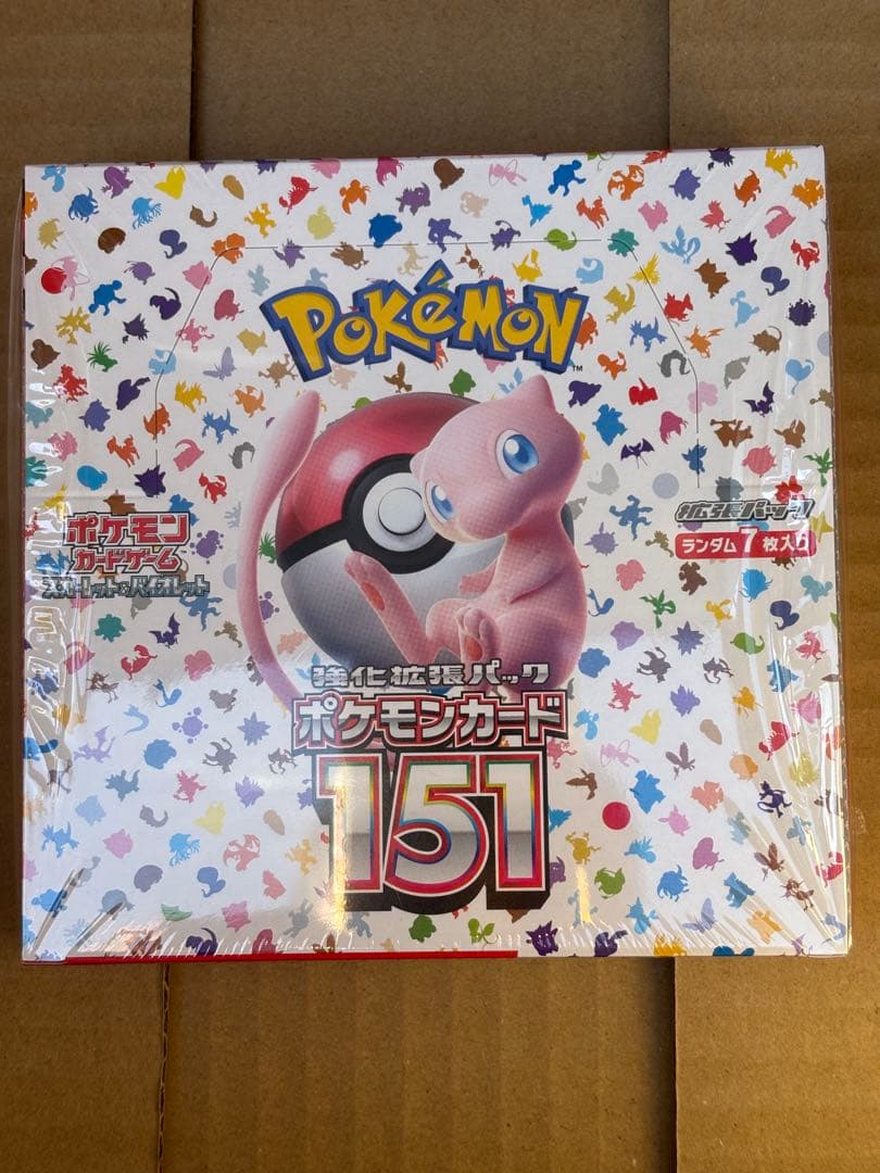 ポケモンカード151 未開封1boxシュリンク付き