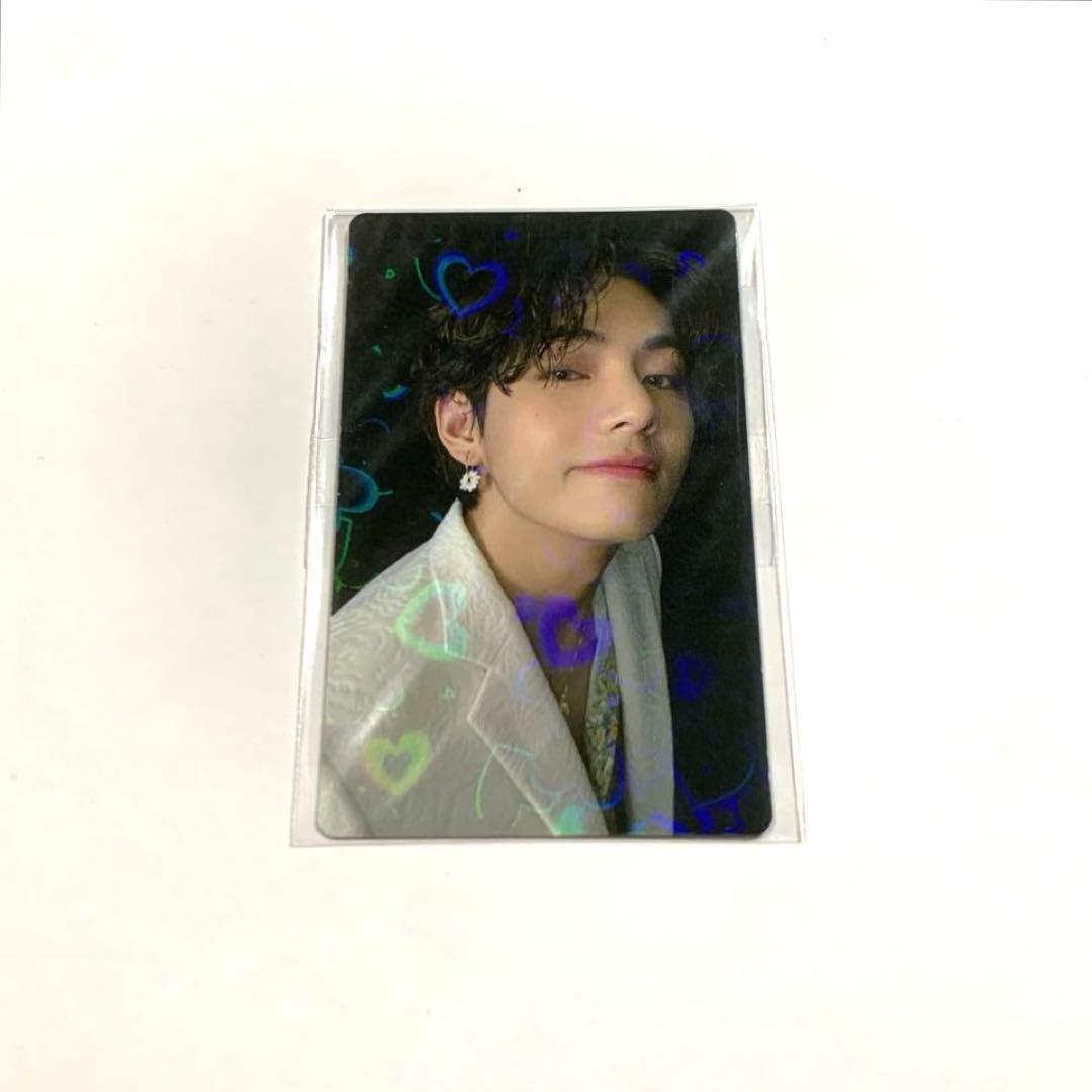 【公式】テヒョン テテ V BE FC 特典 ラキドロ ホログラム トレカ