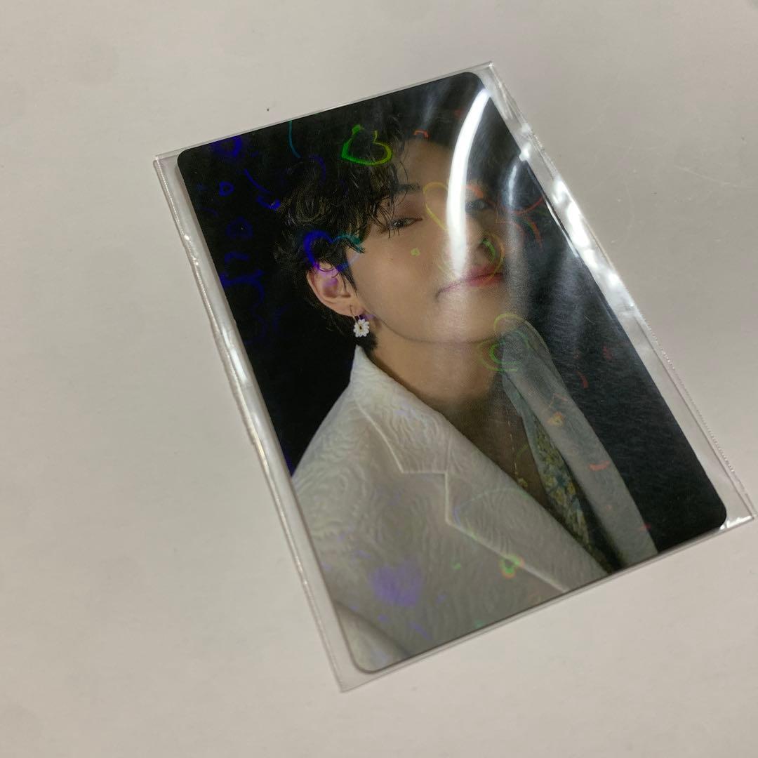 【公式】テヒョン テテ V BE FC 特典 ラキドロ ホログラム トレカ