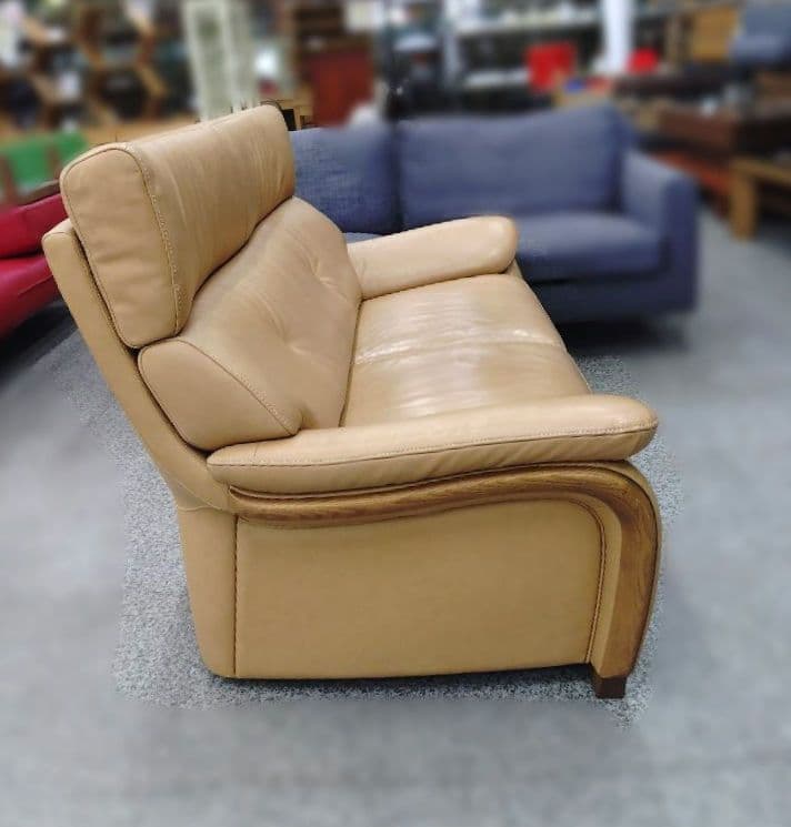 カリモク chitano チターノ ２人掛けソファ　ブラウン系