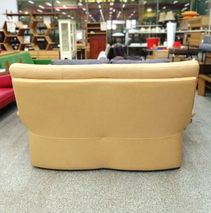 カリモク chitano チターノ ２人掛けソファ　ブラウン系