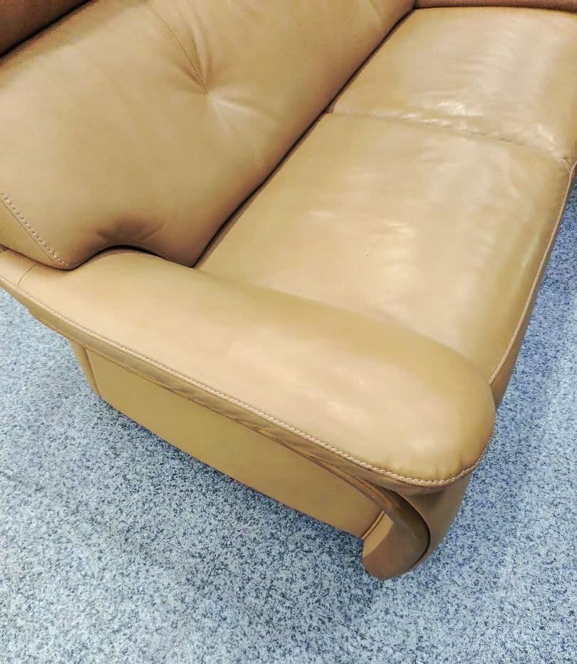 カリモク chitano チターノ ２人掛けソファ　ブラウン系