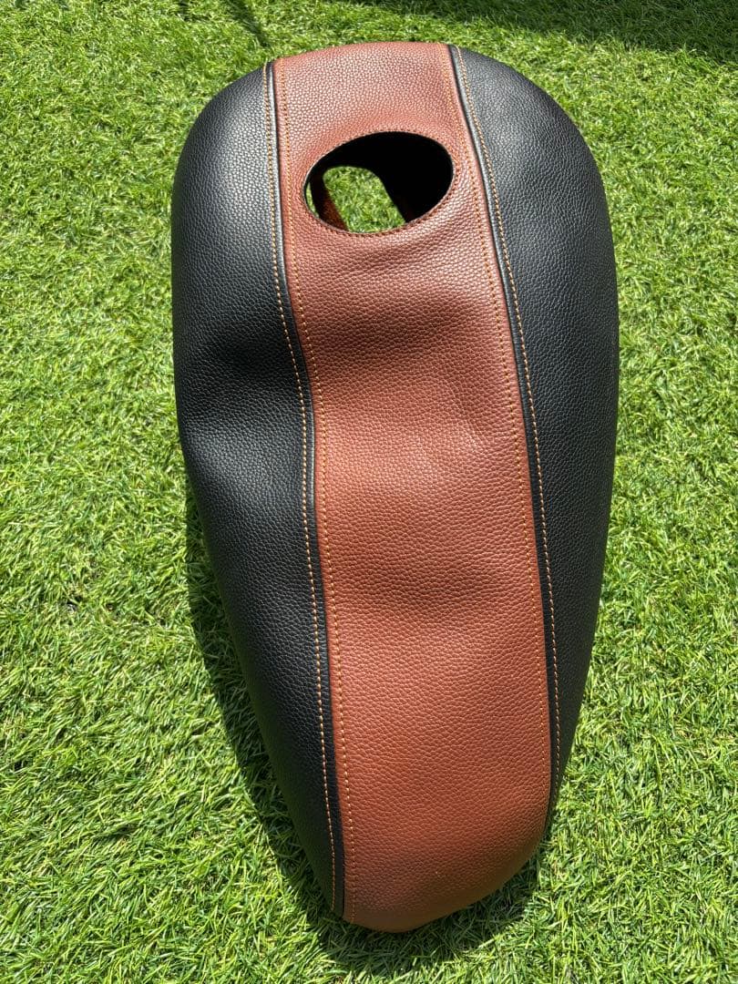 ハーレー/スポーツスター/レザータンクカバー／本革