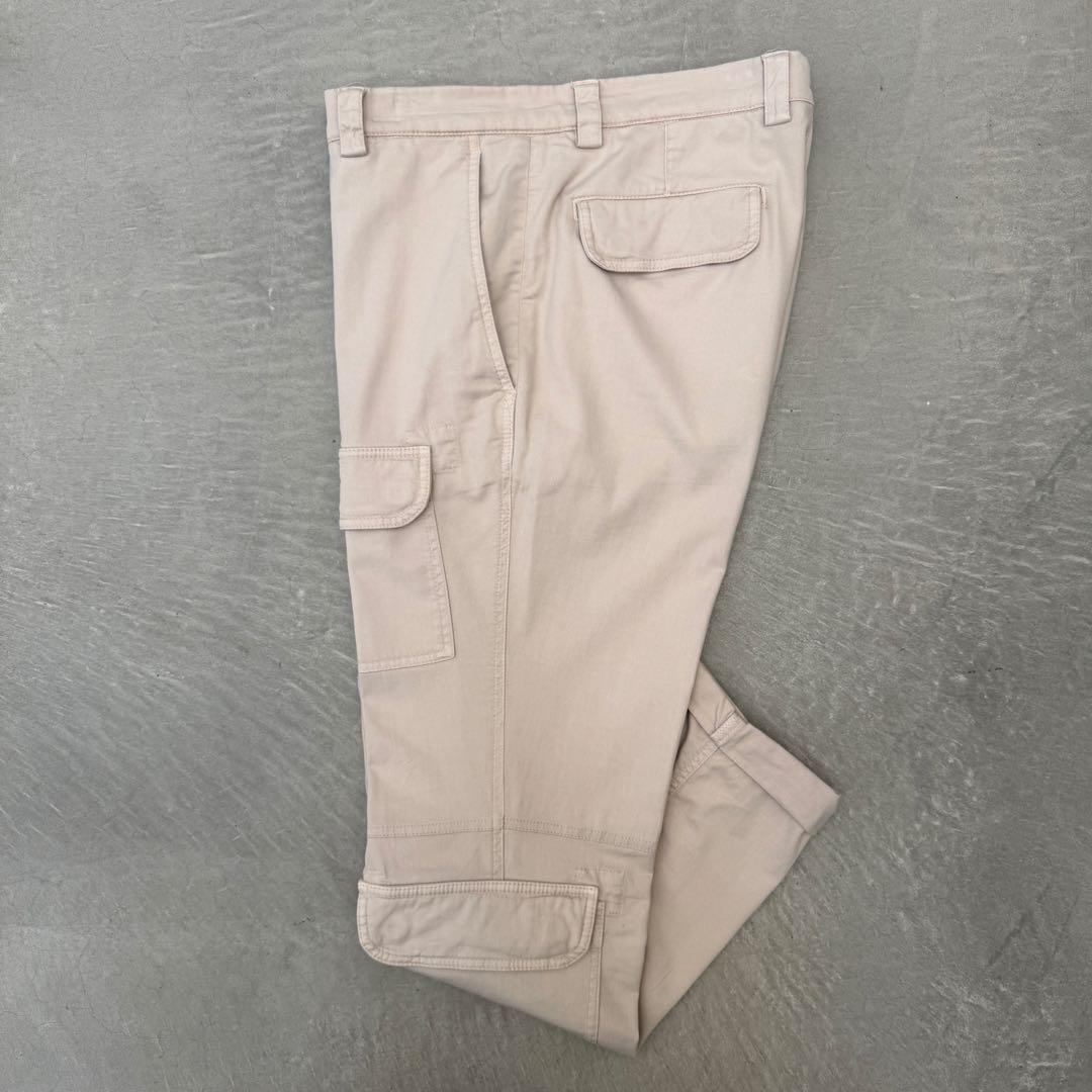 B*N様 【美品】 ブルネロクチネリ パンツ コットン カーゴ ベージュ 50
