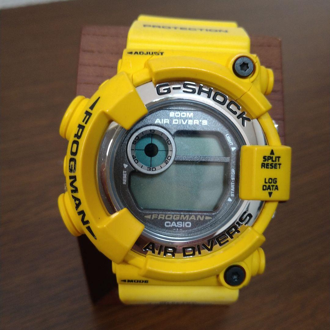 【ジャンク】G-SHOCK フロッグマン DW-8250QY-9T ベゼル割れ