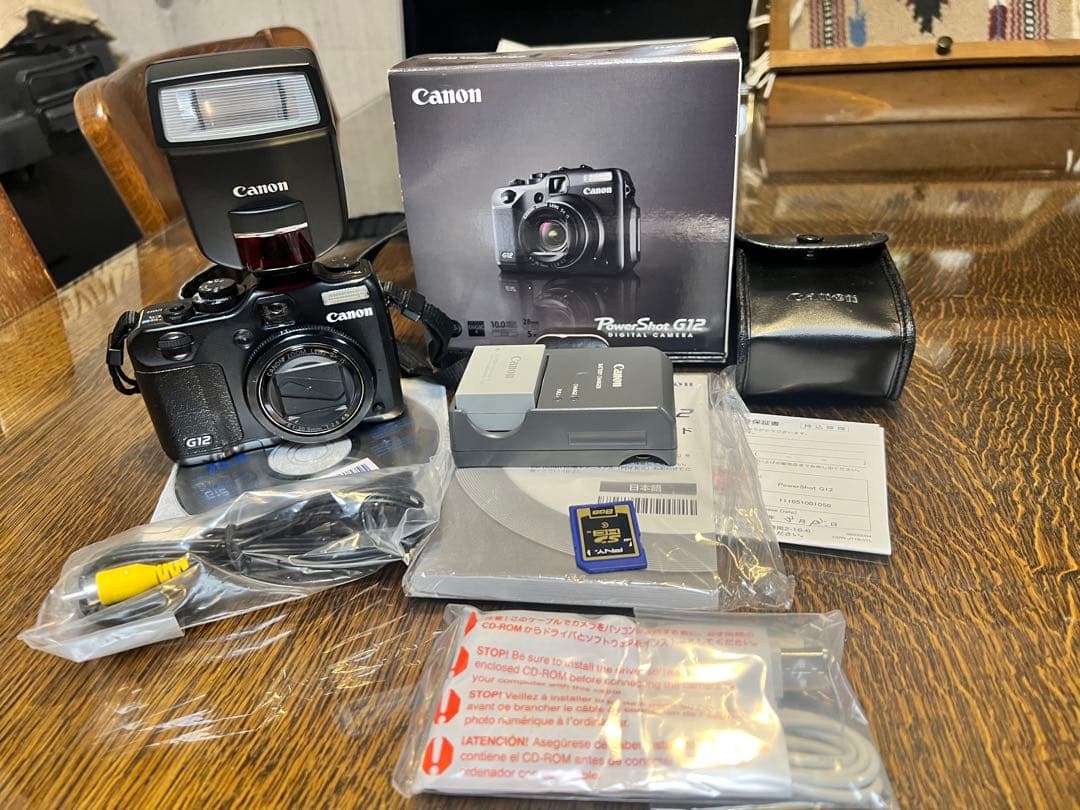 Canon PowerShot G12 外付けフラッシュ付属