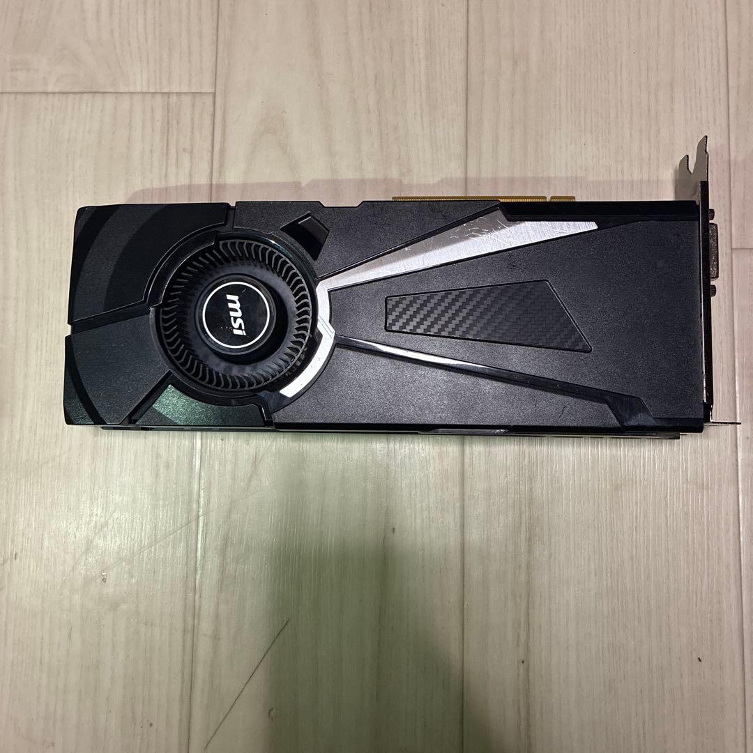 【ジャンク】MSI GeForce GTX 1080 AERO 8G OC