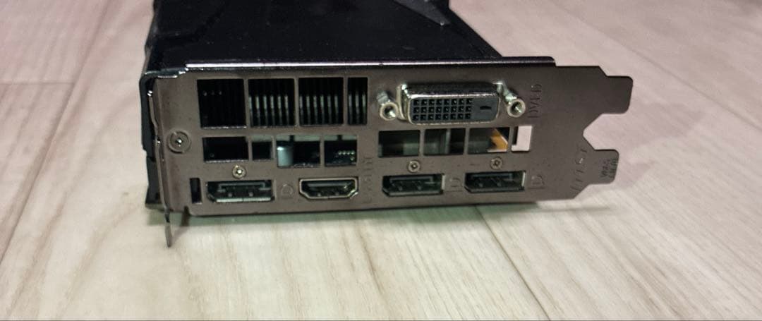 【ジャンク】MSI GeForce GTX 1080 AERO 8G OC