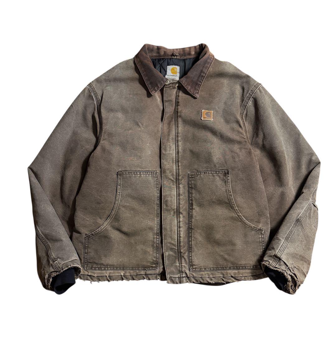 90s 00s カーハート トラディショナルジャケット J22 CHT XL