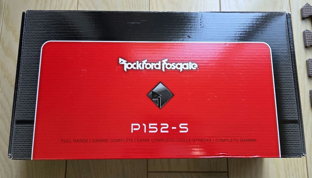 【美品】ロックフォード　P152-S 13cm　カースピーカー