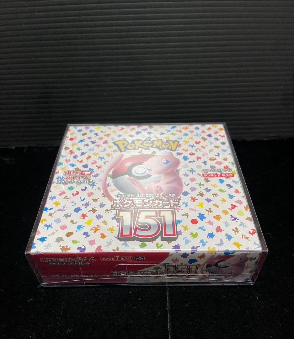 ポケモンカード151 未開封　シュリンク付きBOX