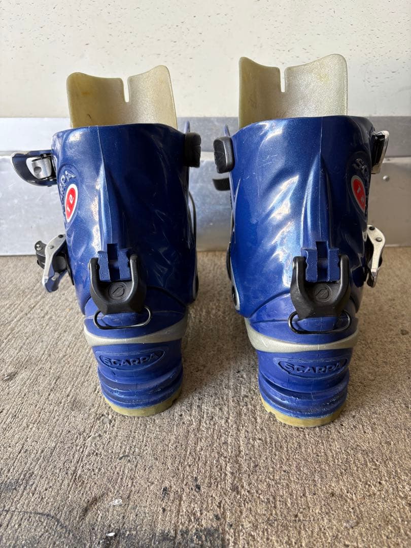 SCARPA スキー用ブーツ 青
