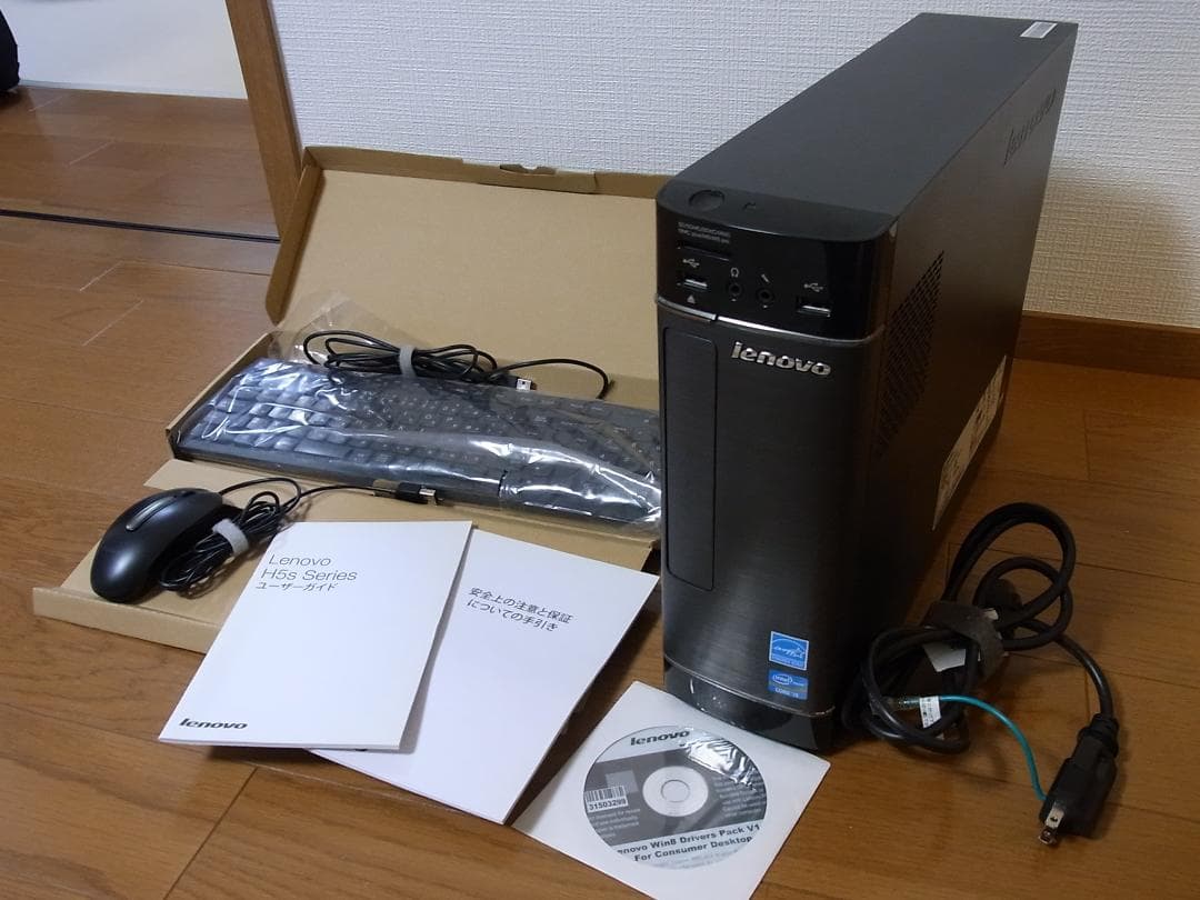 レノボLenovoデスクトップPC本体H520s/Corei5 4GB500GB