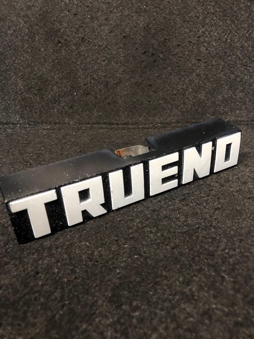 l*r様 AE86スプリンタートレノ 純正Fエンブレム＊送料込み＊レストア　修理