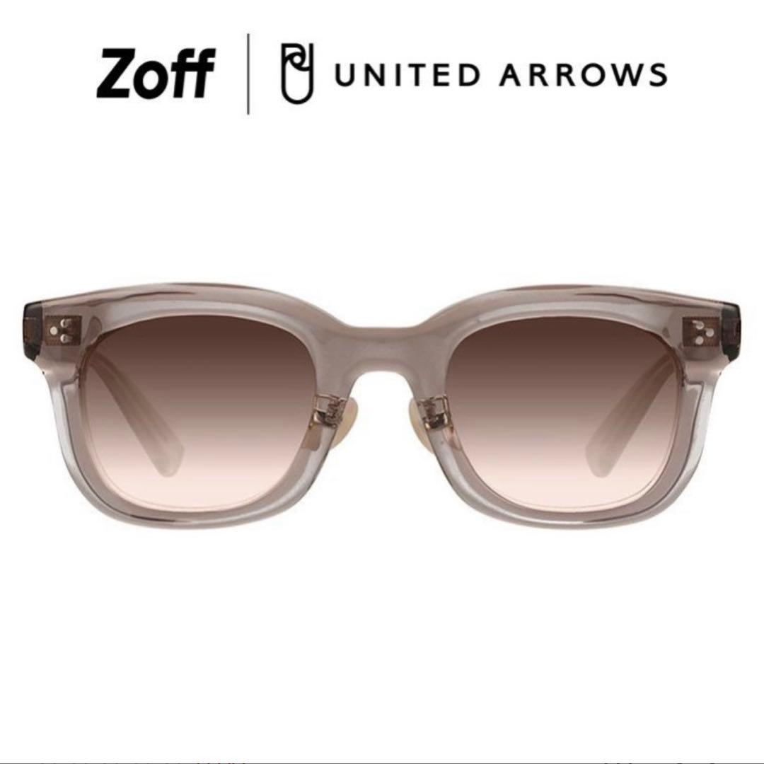 Zoff｜UNITED ARROWS DERSS UP サングラス ベージュ
