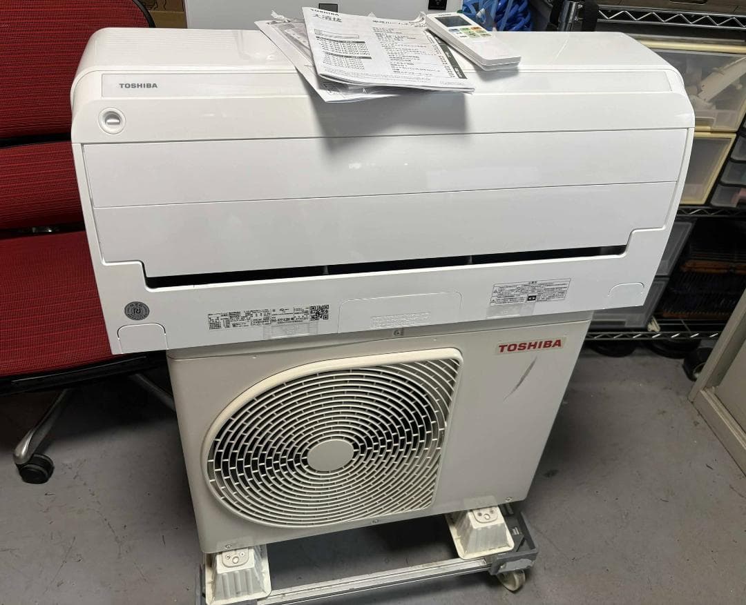 TOSHIBA 東芝 エアコン６畳用 RAS-K221E3DX 2024年製美品
