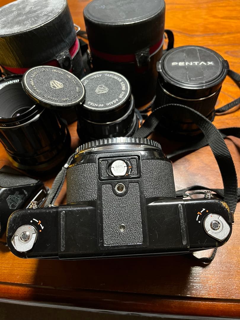 【週末セール】ASAHI PENTAX 6×7 中判フィルムカメラ レンズ3本