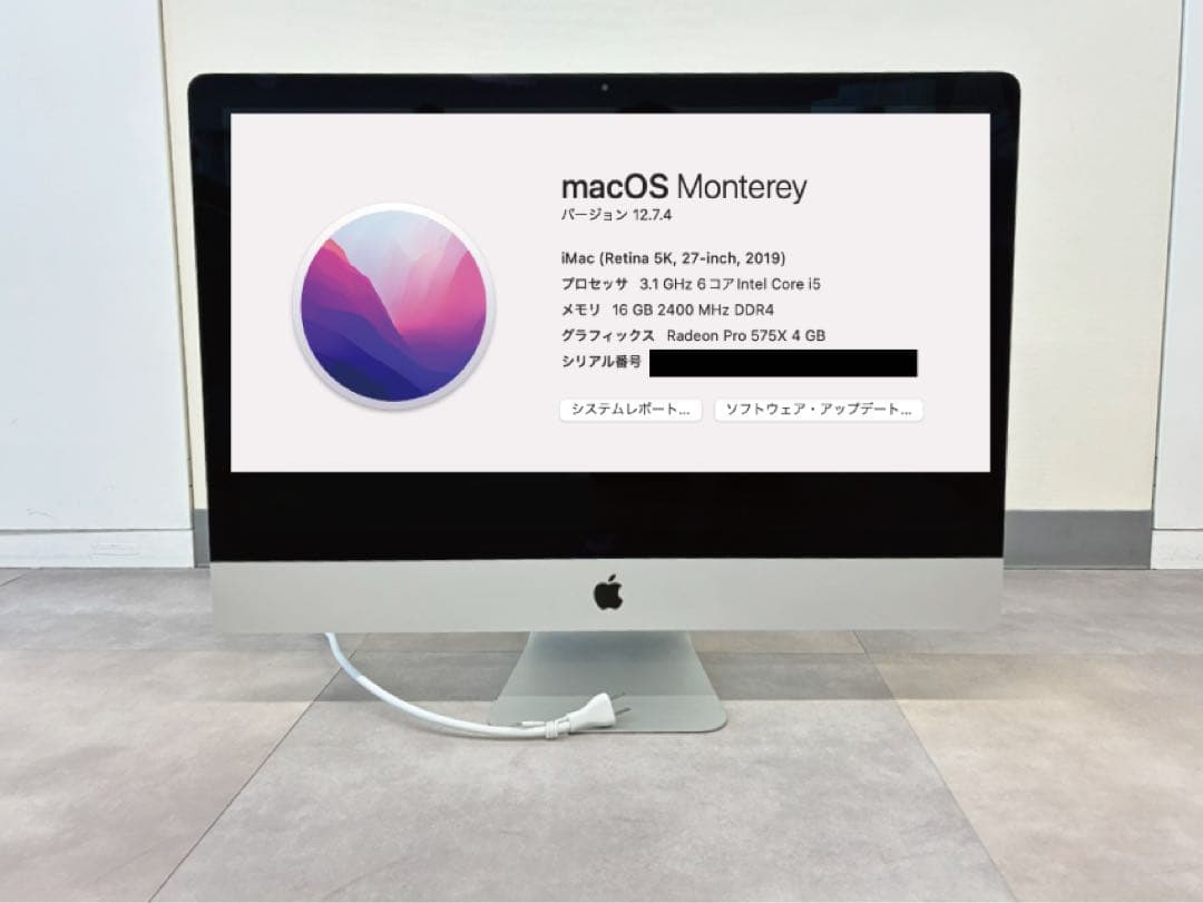 iMac (Retina,5120✖️2880, 27-inch,2019) 本体