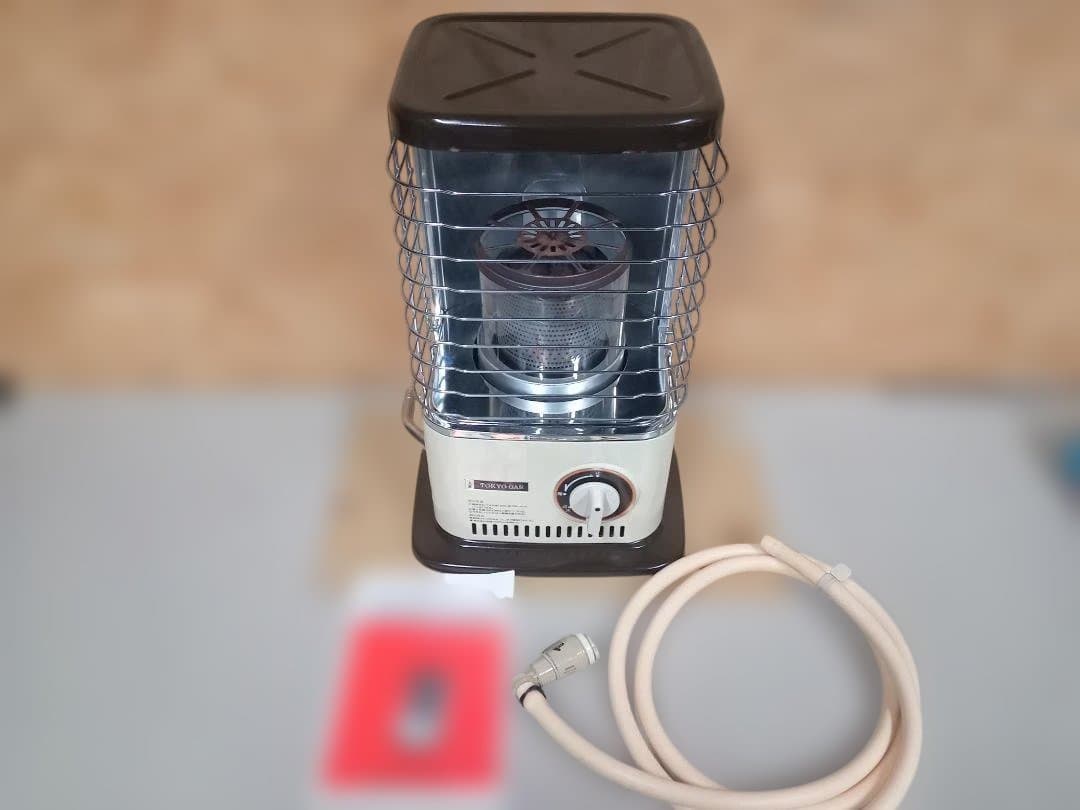 昭和レトロ　ナショナル　東京ガス　ガスストーブ　GS-23D(G)-A