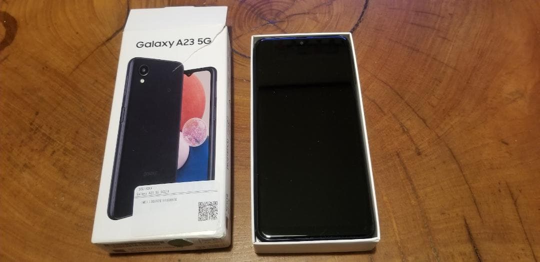 【未使用】Galaxy A23 5G SGC18 ブラック