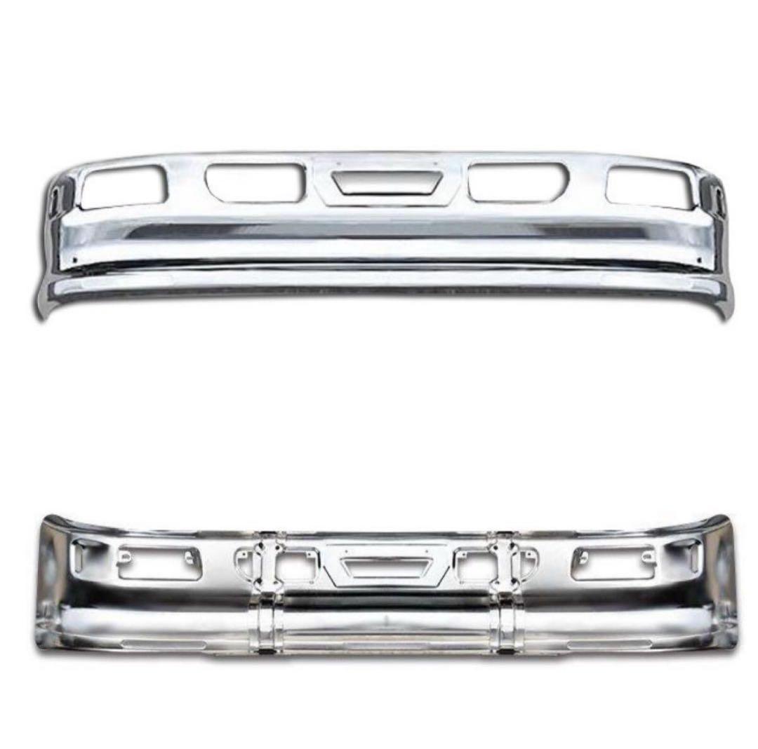 【倉庫整理在庫処分品】トラック 汎用 2トン 標準 メッキ フロント バンパー