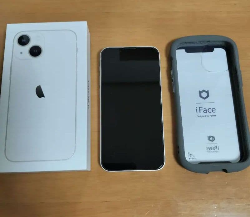 【美品】iPhone 13 mini スターライト 256GB SIMフリー