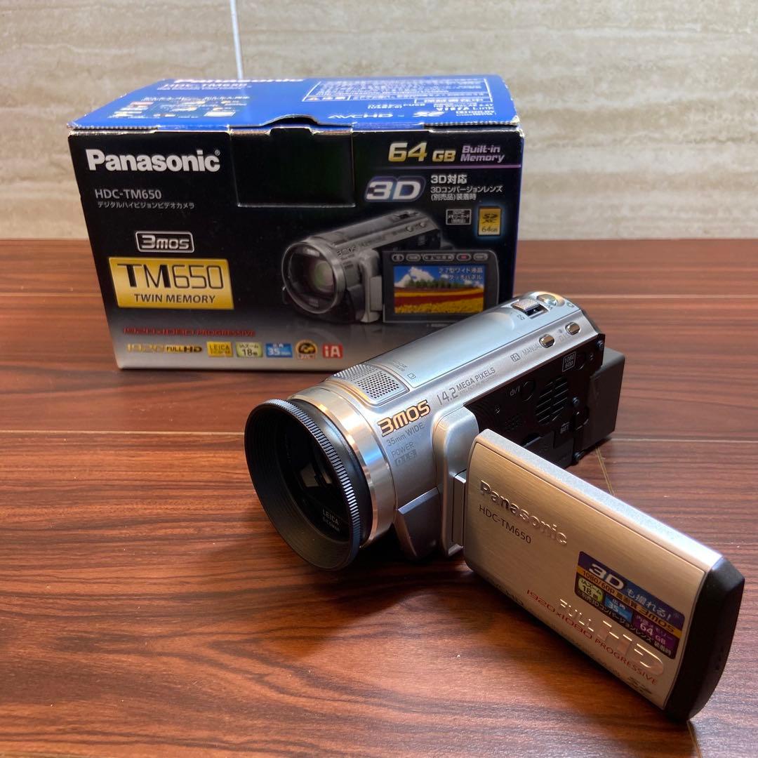 Panasonic HDC-TM650 ビデオカメラ 3073