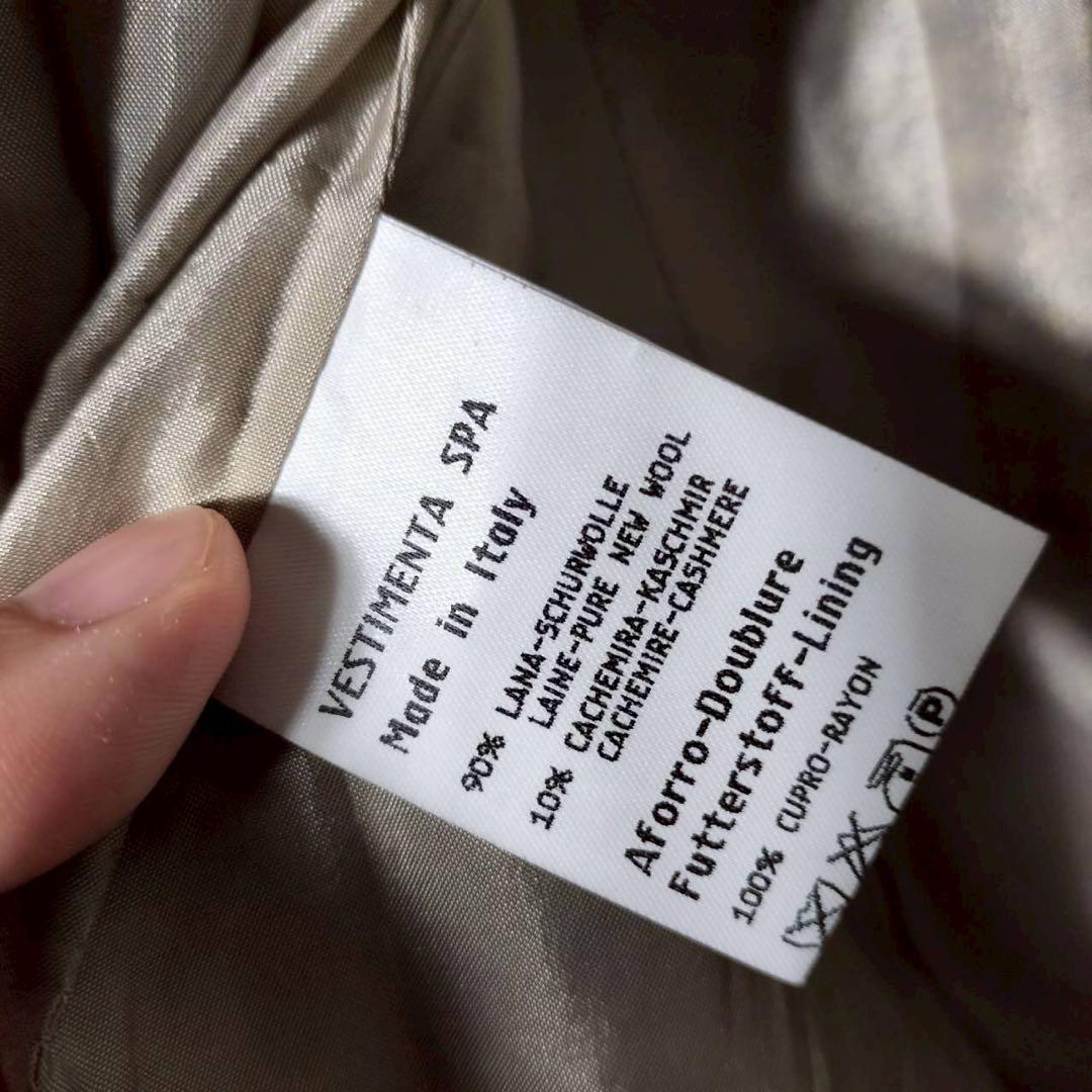 ジョルジオアルマーニNUOVO21 チェック柄 テーラードジャケット3B ウール