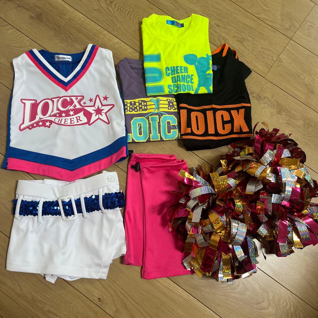 LOICX ロイックス　チア　チアリーディング　ユニフォーム　Ｔシャツ　セット