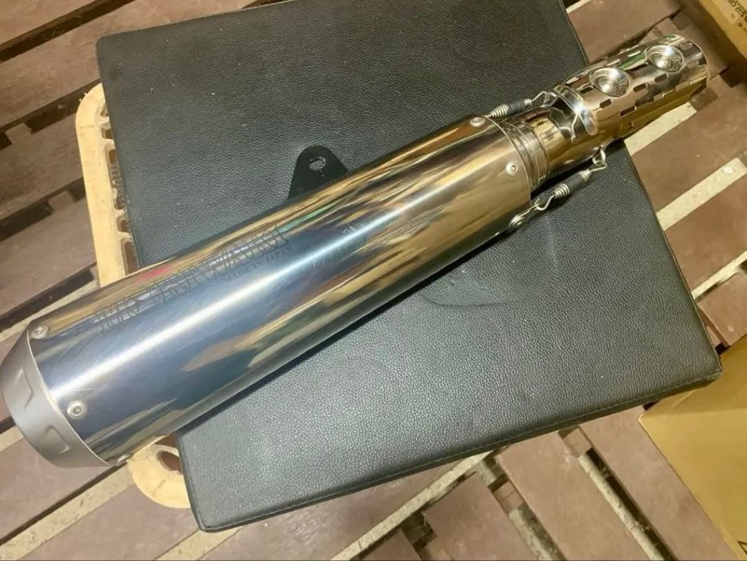 ホンダGB350用 モリワキ（MORIWAKI）スリップオンショートメガホン