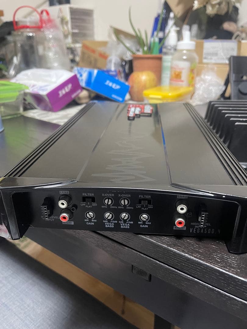 カーオーディオ Crewing Vega + Rockford fosgate