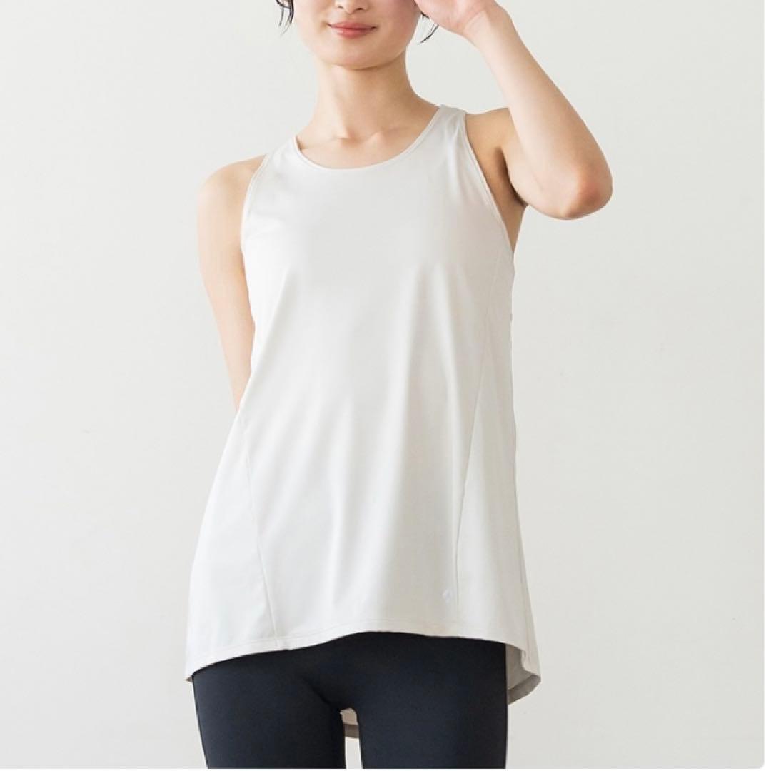 【SUKALA】バックツイストセパレートタンクトップ Lサイズ