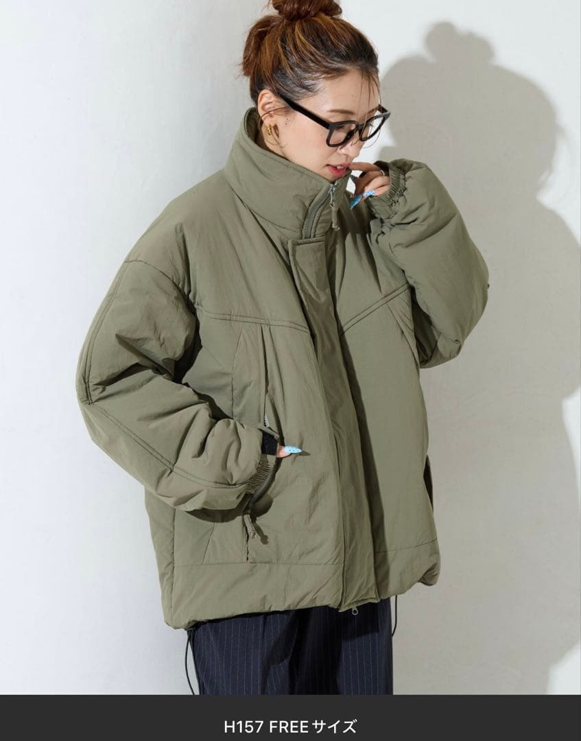 FREAK'S STORE ミリタリー　ショート　モンスターパーカー