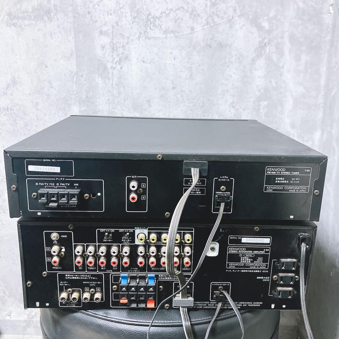 【希少】ケンウッド ROXY L5 アンプ チューナー A-85 T-85